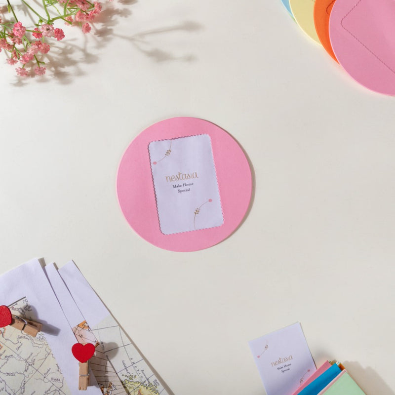 Round DIY Wall Hanging Picture Frame Set Of 2