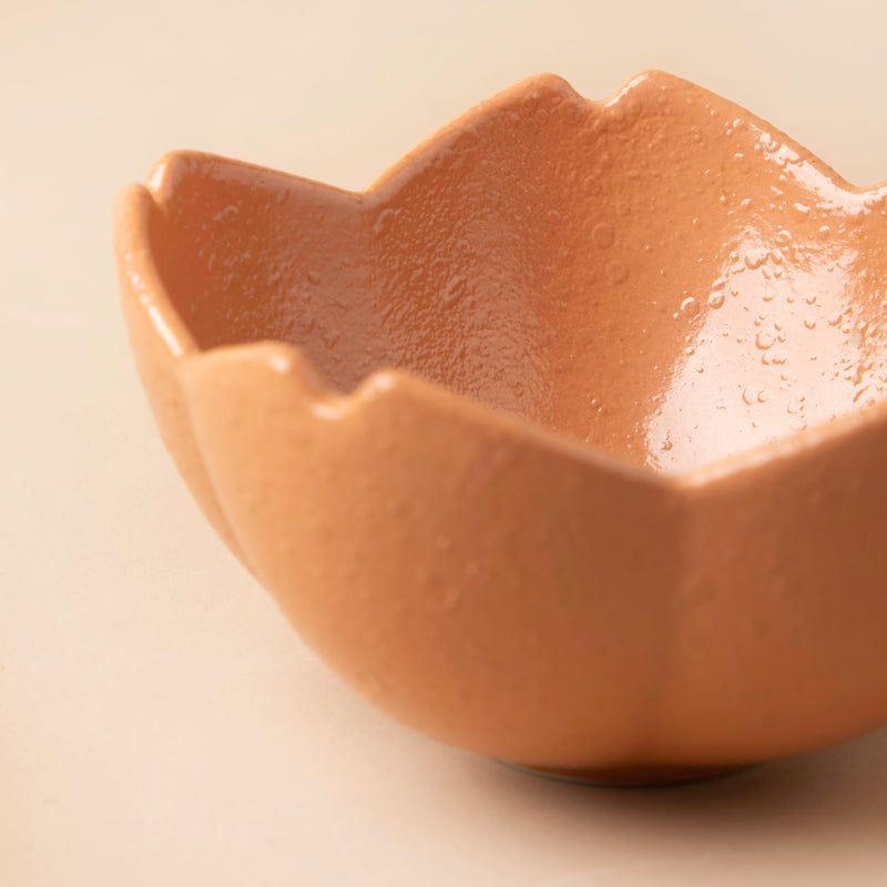 Cherry Blossom Peach Pudding Bowl 150 ml - Bowl, ceramic bowl, dip bowls, chutney bowl, dip bowls ceramic | Bowls for dining table & home decor 