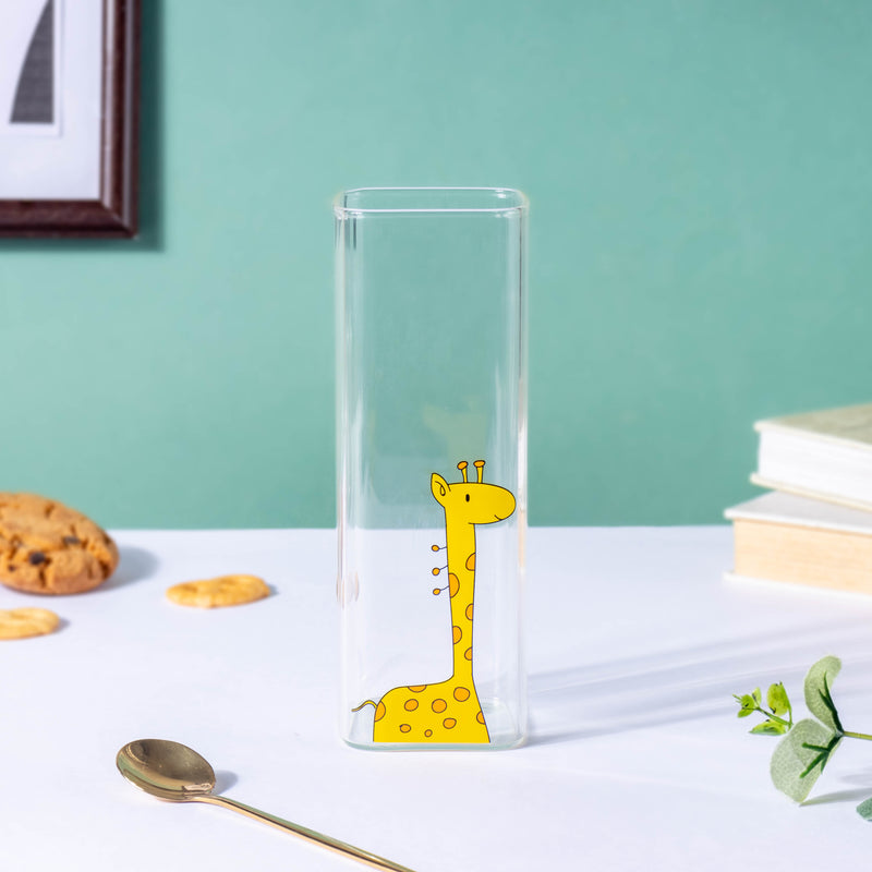 Giraffe Tall Tumbler Transparent
