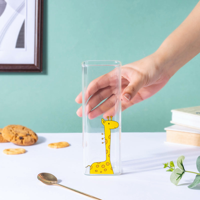 Giraffe Tall Tumbler Transparent