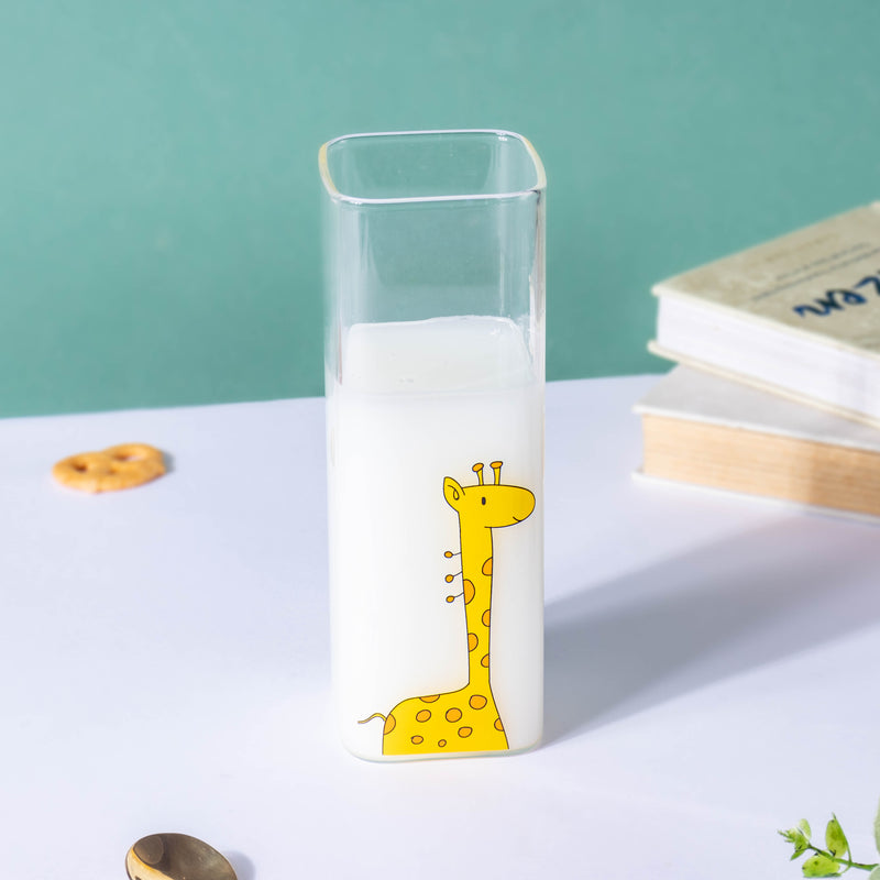 Giraffe Tall Tumbler Transparent