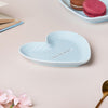 Heart Starter Plate Small Blue - Serving plate, snack plate, dessert plate | Plates for dining & home decor