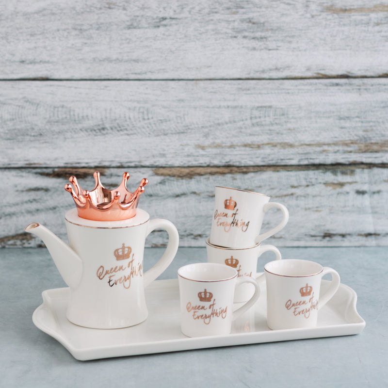 Royal Tea Set - Tea cup set, tea set, teapot set | Tea set for Dining Table & Home Decor