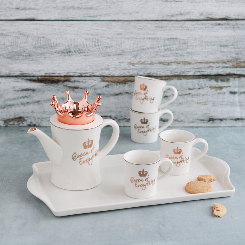 Royal Tea Set - Tea cup set, tea set, teapot set | Tea set for Dining Table & Home Decor