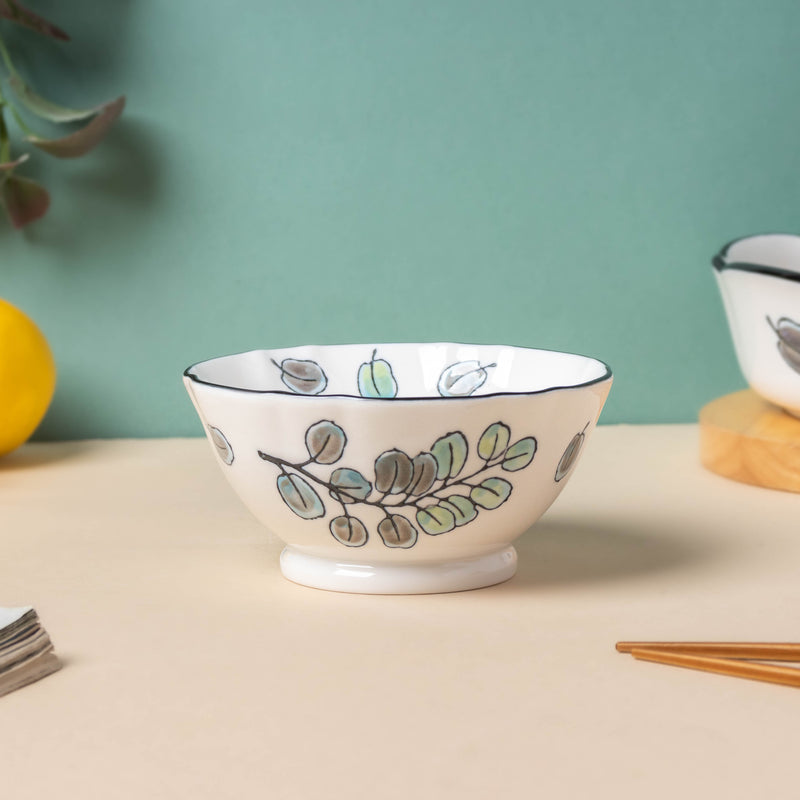 Aspen Leaves 19 Piece Pasta Set For 6