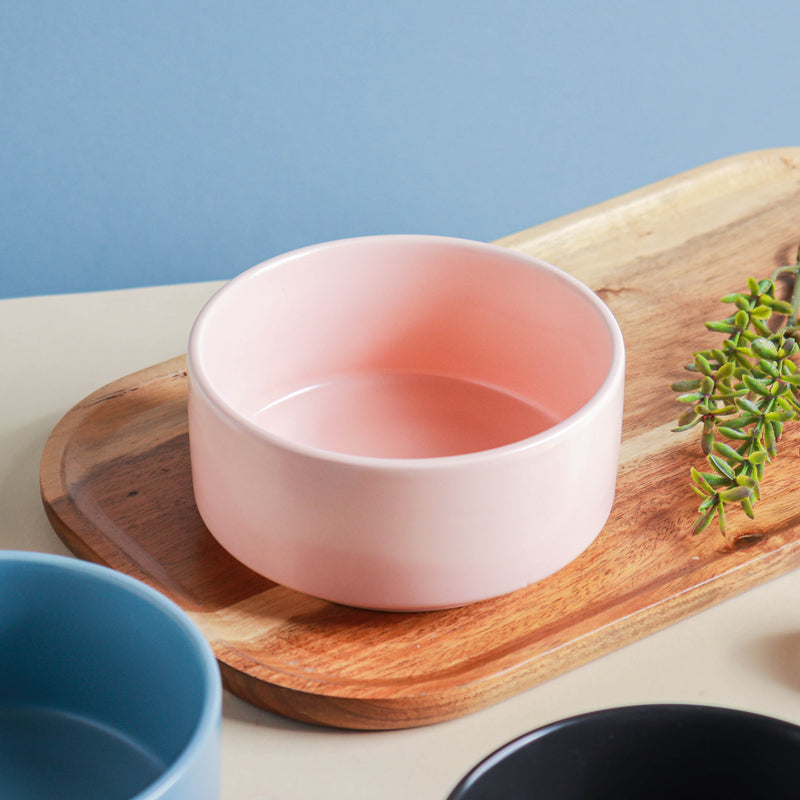Pastel Snack Bowl 450 ml - Bowl,ceramic bowl, snack bowls, curry bowl, popcorn bowls | Bowls for dining table & home decor