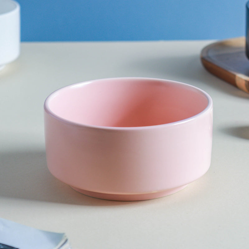 Pastel Snack Bowl 450 ml - Bowl,ceramic bowl, snack bowls, curry bowl, popcorn bowls | Bowls for dining table & home decor