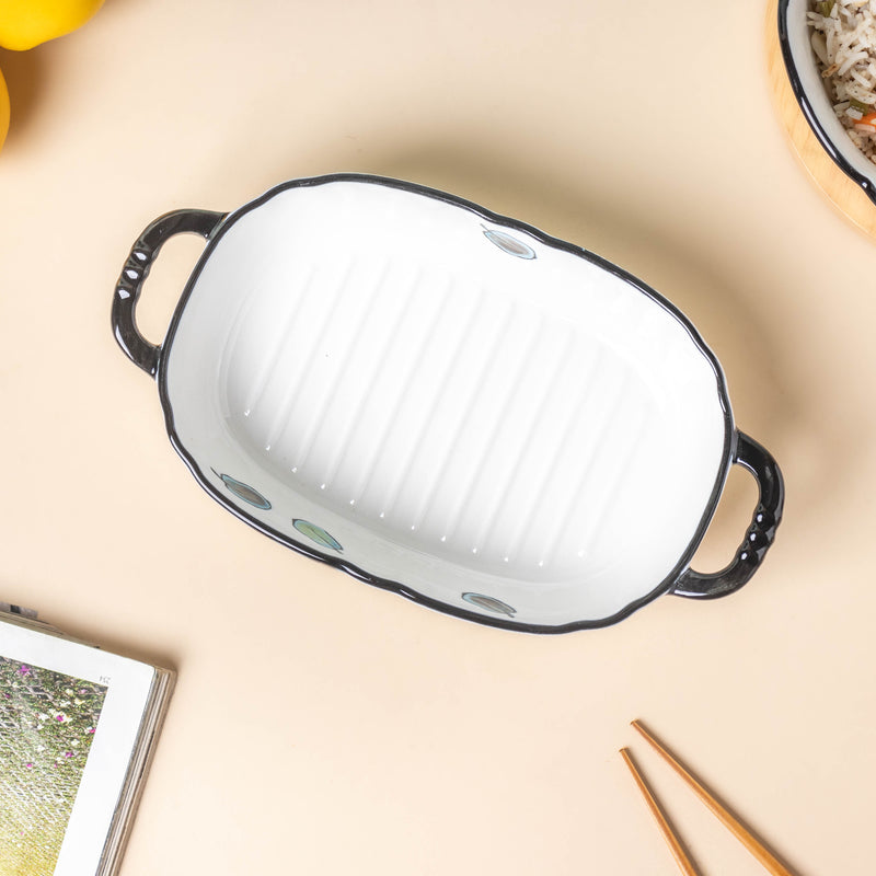 Aspen Leaves 19 Piece Pasta Set For 6