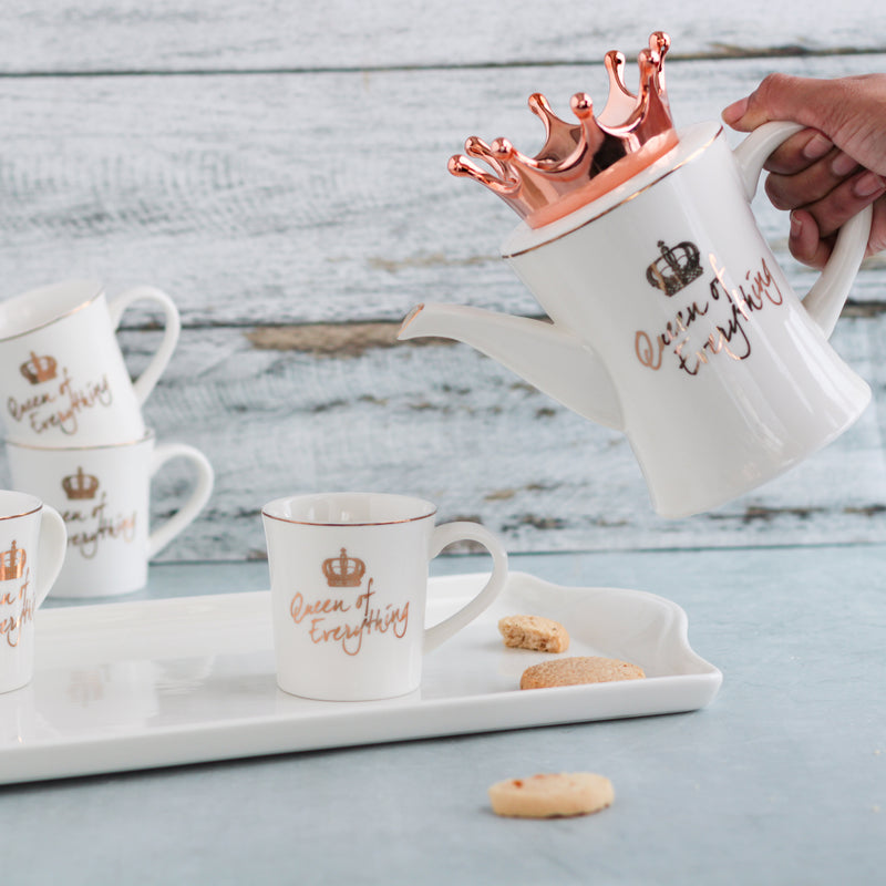 Royal Tea Set - Tea cup set, tea set, teapot set | Tea set for Dining Table & Home Decor