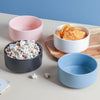 Pastel Snack Bowl 450 ml - Bowl,ceramic bowl, snack bowls, curry bowl, popcorn bowls | Bowls for dining table & home decor