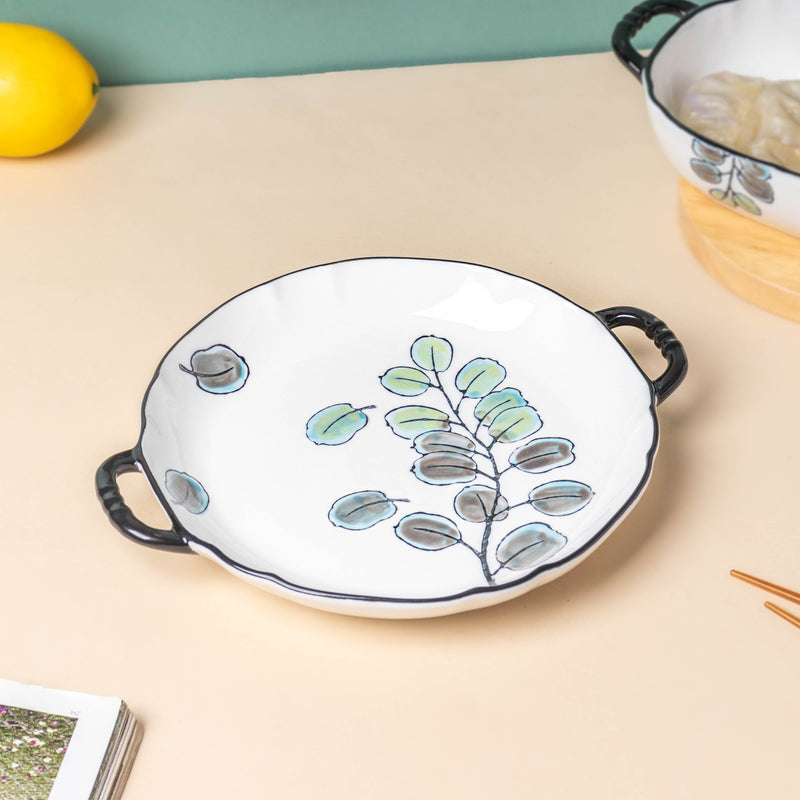 Aspen Leaves 19 Piece Pasta Set For 6