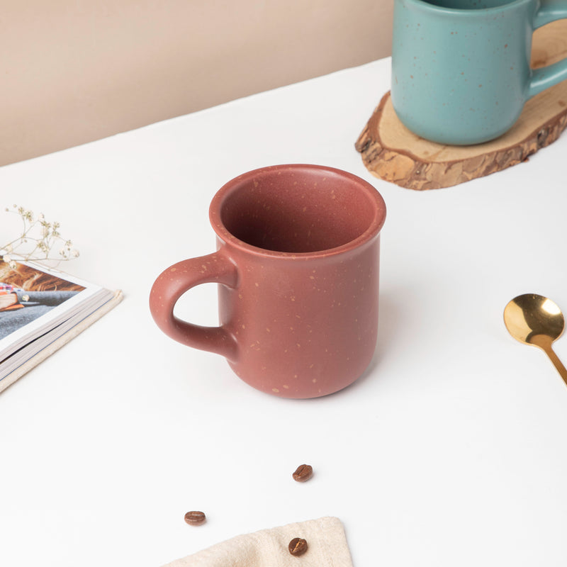 Mystic Maroon Coffee Mug 250 ml- Mug for coffee, tea mug, cappuccino mug | Cups and Mugs for Coffee Table & Home Decor