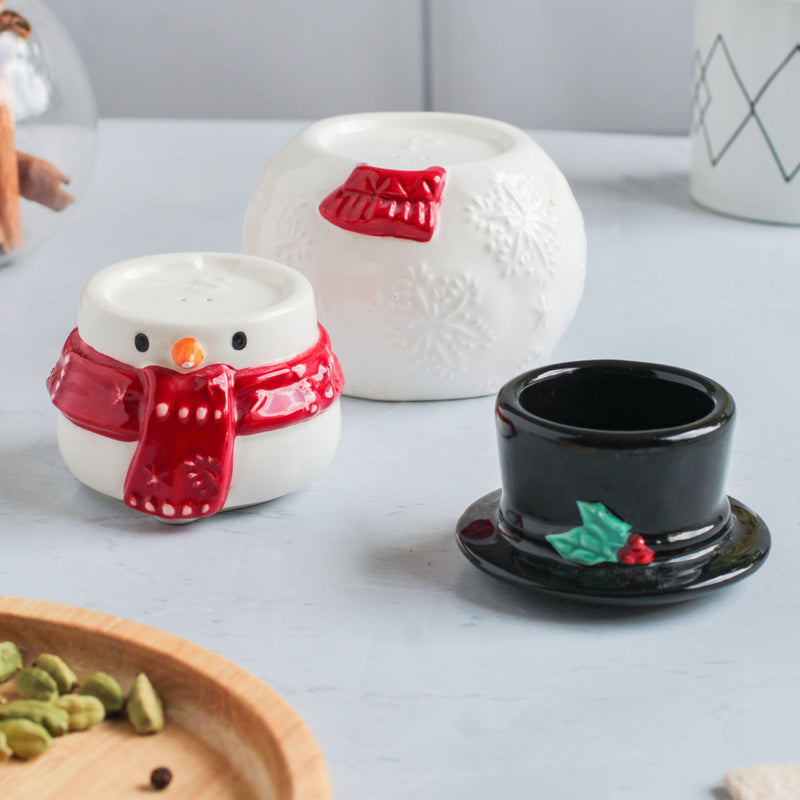 Ceramic Salt And Pepper Shaker - Kitchen Tool