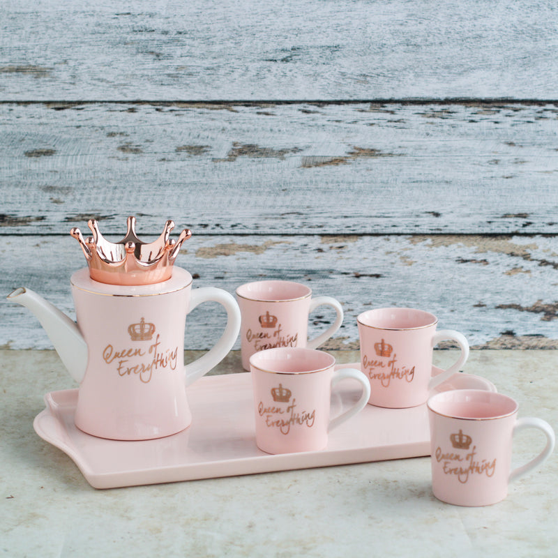 Royal Tea Set - Tea cup set, tea set, teapot set | Tea set for Dining Table & Home Decor