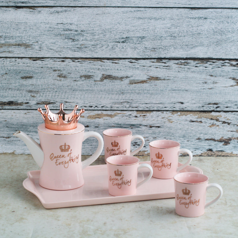 Royal Tea Set - Tea cup set, tea set, teapot set | Tea set for Dining Table & Home Decor