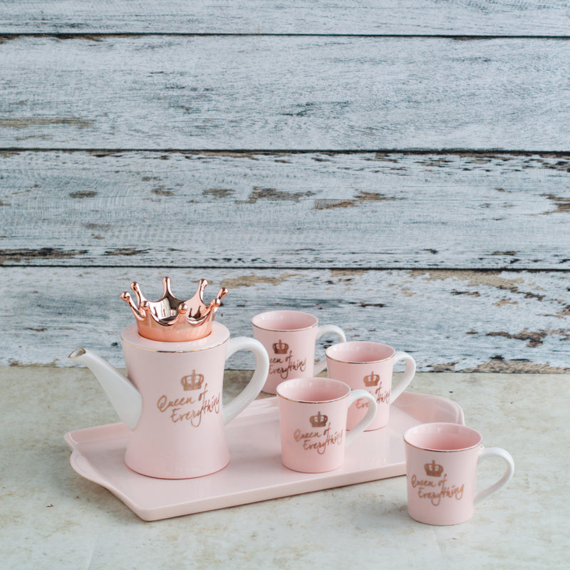 Royal Tea Set - Tea cup set, tea set, teapot set | Tea set for Dining Table & Home Decor