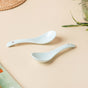 Ceramic Soup Spoon Mint Green Set of 2