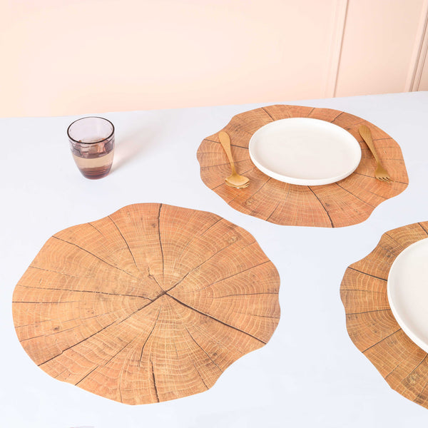 Wood Table Mat Set of 6