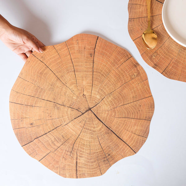 Wood Table Mat Set of 6