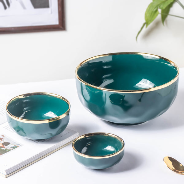 Greenwave Ceramic Dip Bowl