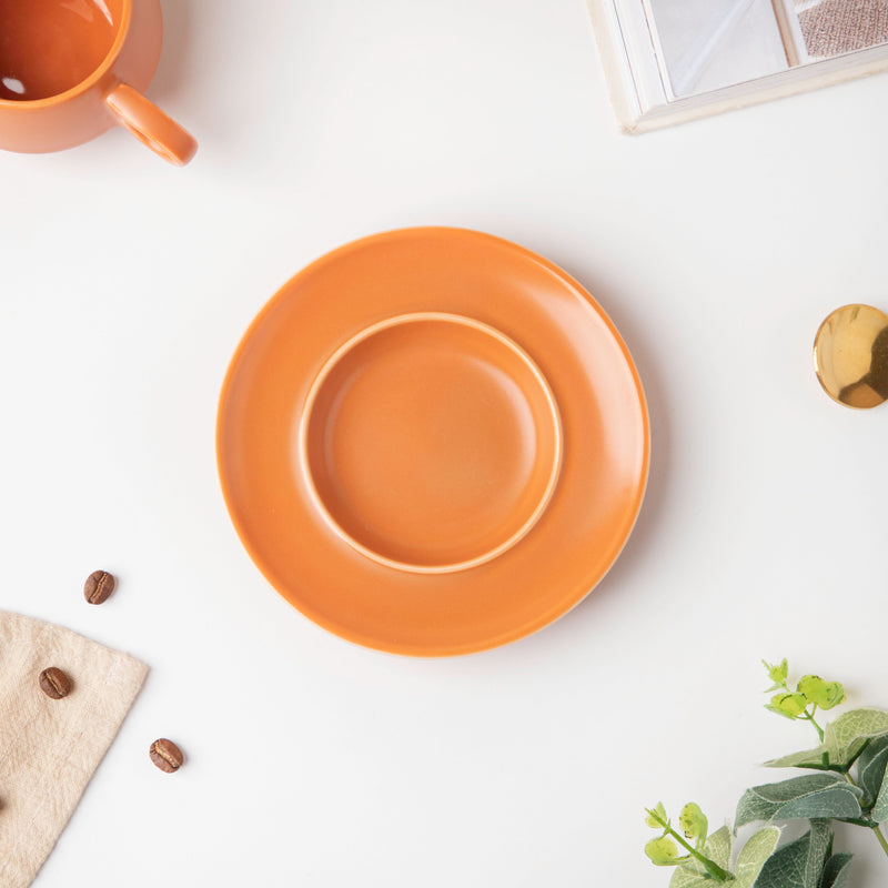 Matt Brown Cup Set 100 ml- Tea cup, coffee cup, cup for tea | Cups and Mugs for Office Table & Home Decoration