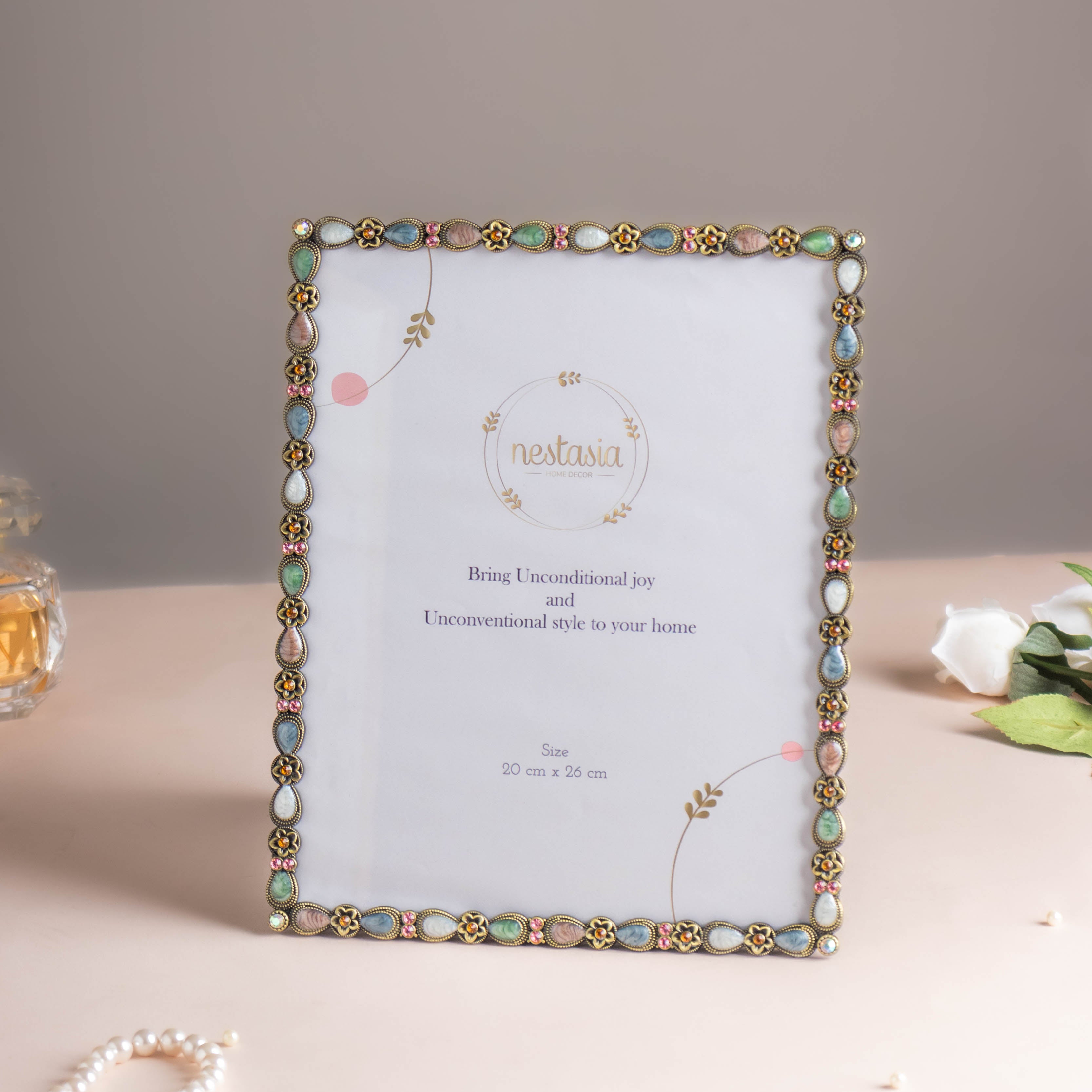 Beaded Photo Frame