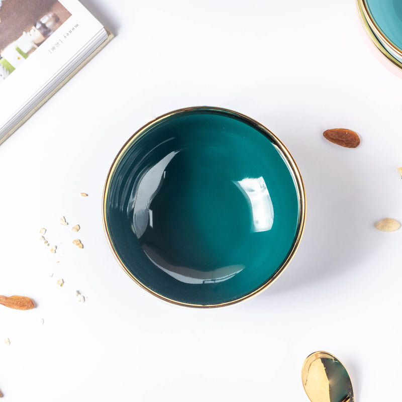 Greenwave Ceramic Soup Bowl - Bowl, soup bowl, ceramic bowl, snack bowls, curry bowl, popcorn bowls | Bowls for dining table & home decor