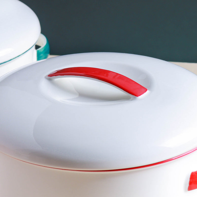 Red Toujours 31 Piece Dinner Set For 6