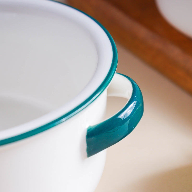 Toujours Side Bowl With Handle 350 ml - Bowl,ceramic bowl, snack bowls, curry bowl, popcorn bowls | Bowls for dining table & home decor