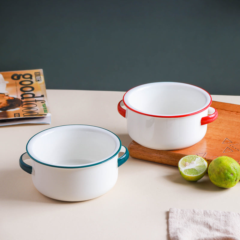 Toujours Side Bowl With Handle 350 ml - Bowl,ceramic bowl, snack bowls, curry bowl, popcorn bowls | Bowls for dining table & home decor