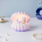 Shell And Mermaid Resin Lamp Decor Pink - Showpiece | Home decor item | Room decoration item