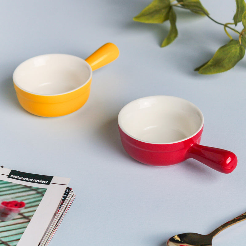 Dip Serving Bowl - Bowl, ceramic bowl, dip bowls, chutney bowl, dip bowls ceramic | Bowls for dining table & home decor 