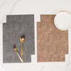Faux Leather Table Mat Set of 2