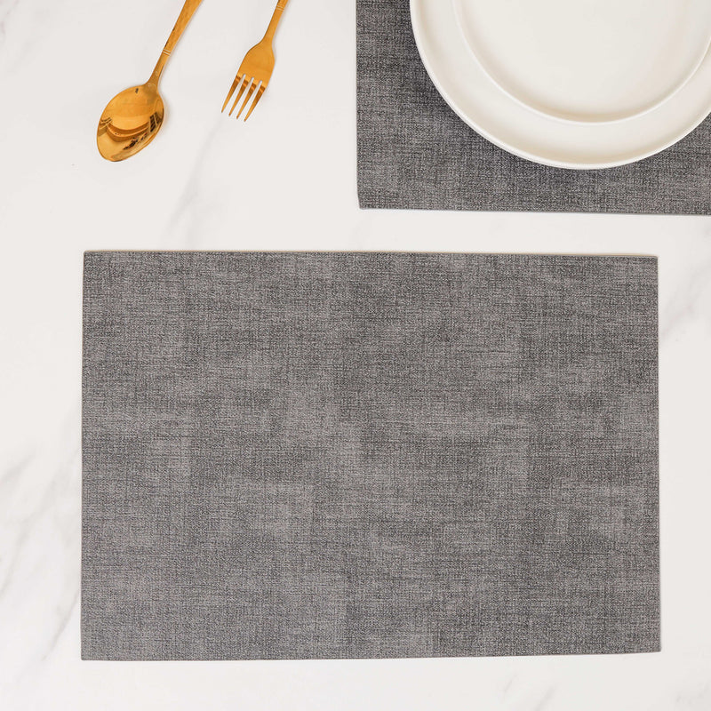 Faux Leather Table Mat Set of 2