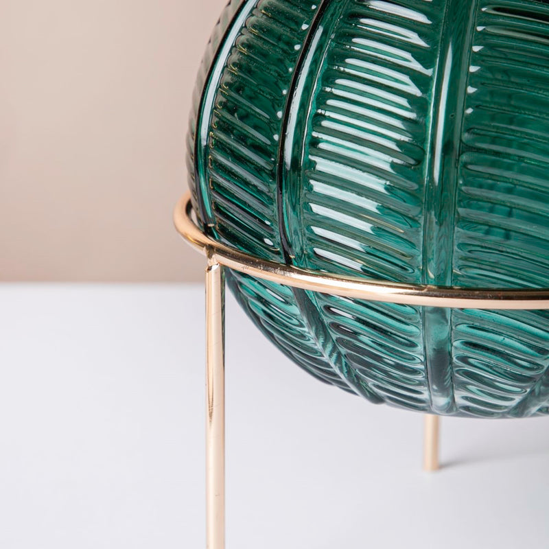 Small Globe Vase - Flower vase for home decor, office and gifting | Home decoration items