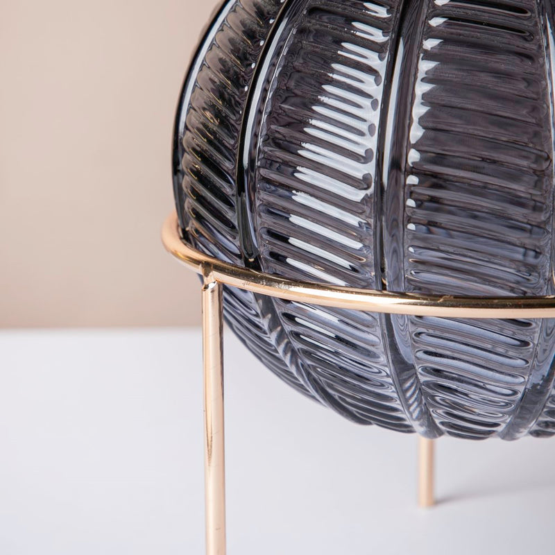 Small Globe Vase - Flower vase for home decor, office and gifting | Home decoration items