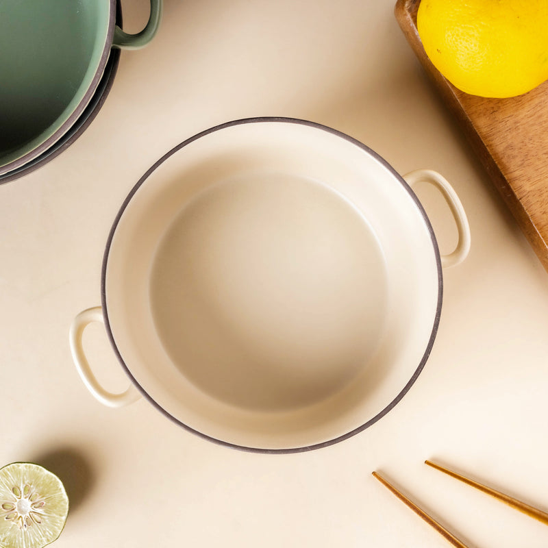 CrÃ¨me De La CrÃ¨me Textured Noodle Bowl - Bowl, ceramic bowl, serving bowls, noodle bowl, salad bowls, bowl for snacks, large serving bowl, bowl with handle | Bowls for dining table & home decor