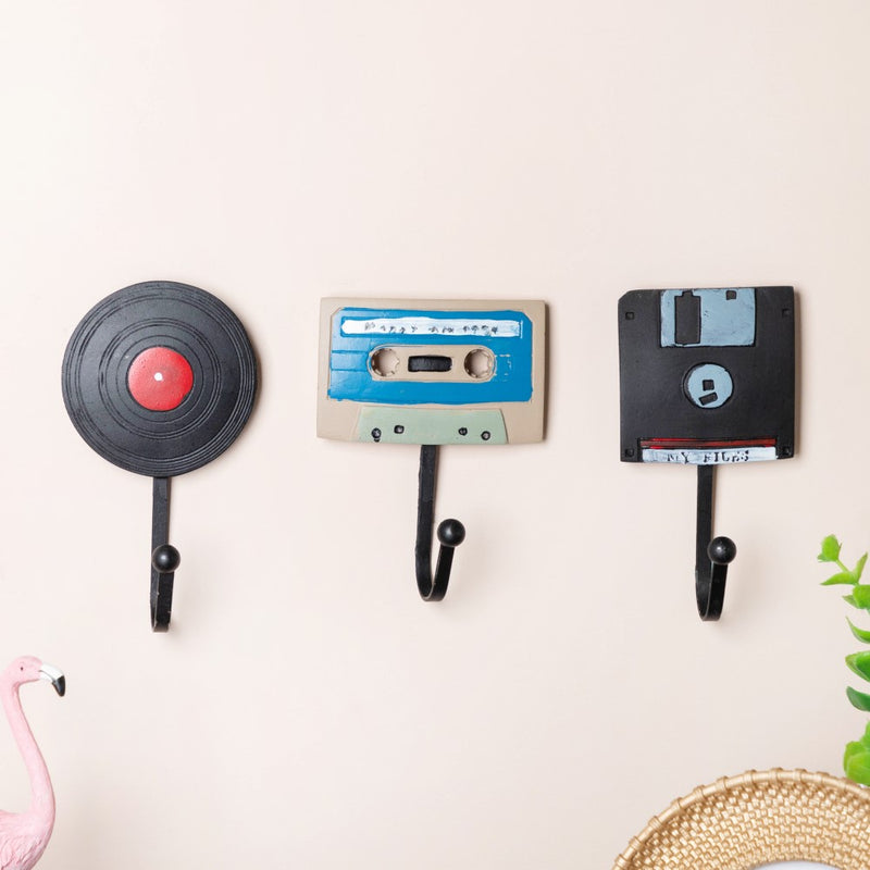 Music Hook Set - Wall hook/wall hanger for wall decoration & wall design | Home & room decoration ideas