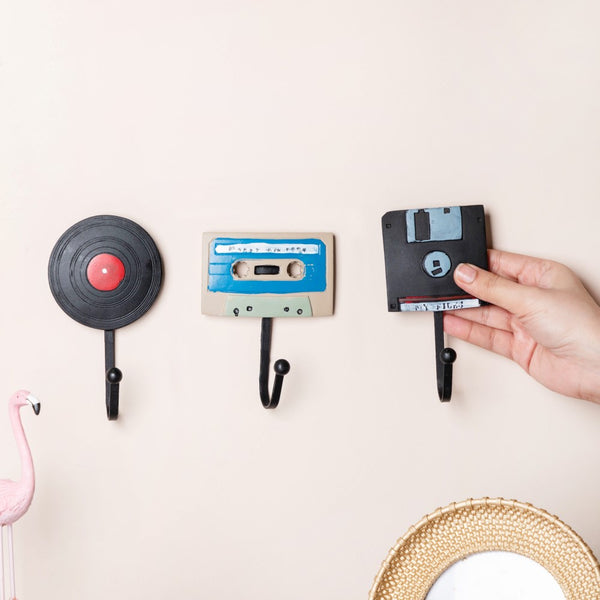 Music Hook Set - Wall hook/wall hanger for wall decoration & wall design | Home & room decoration ideas