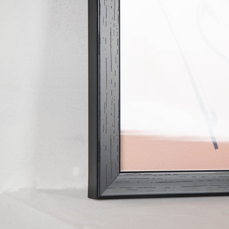 Graphic Music Art In Frame Set Of 4 9x9 Inch - Picture frames wall art for wall decoration, wall design | Room decoration items