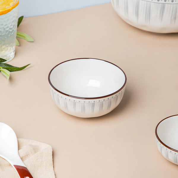 Dainty Patterned Dessert Bowl 250 ml