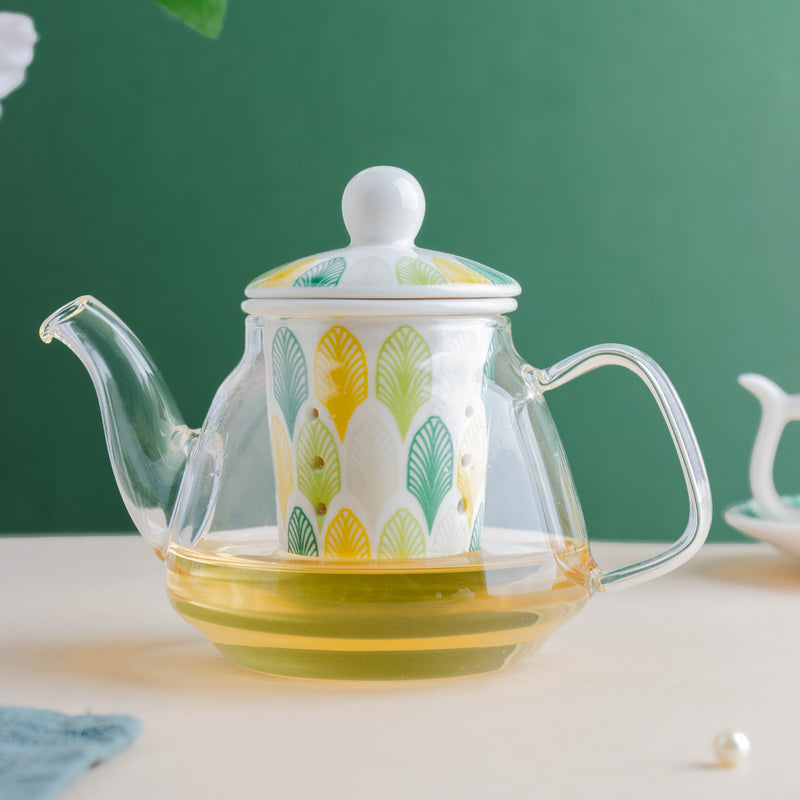 JARDIN Vintage Tea Set - Tea cup set, tea set, teapot set | Tea set for Dining Table & Home Decor