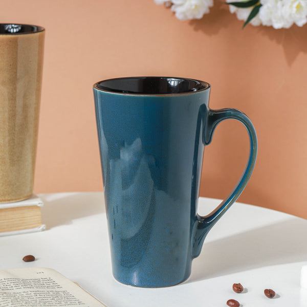 V Neck Coffee Mug- Mug for coffee, tea mug, cappuccino mug | Cups and Mugs for Coffee Table & Home Decor