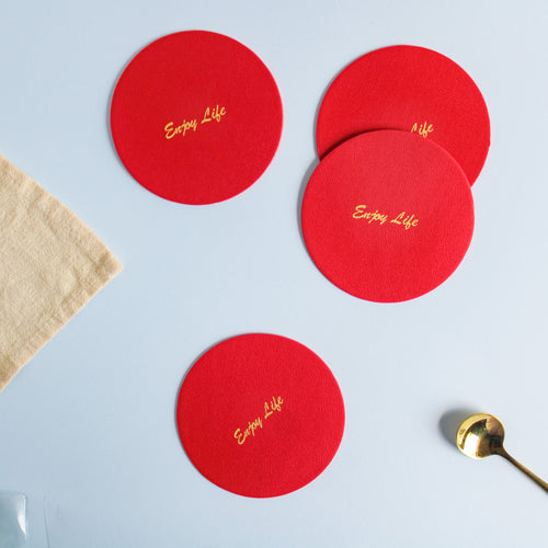 Round Coaster Set of 4