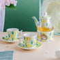 JARDIN Vintage Tea Set - Tea cup set, tea set, teapot set | Tea set for Dining Table & Home Decor