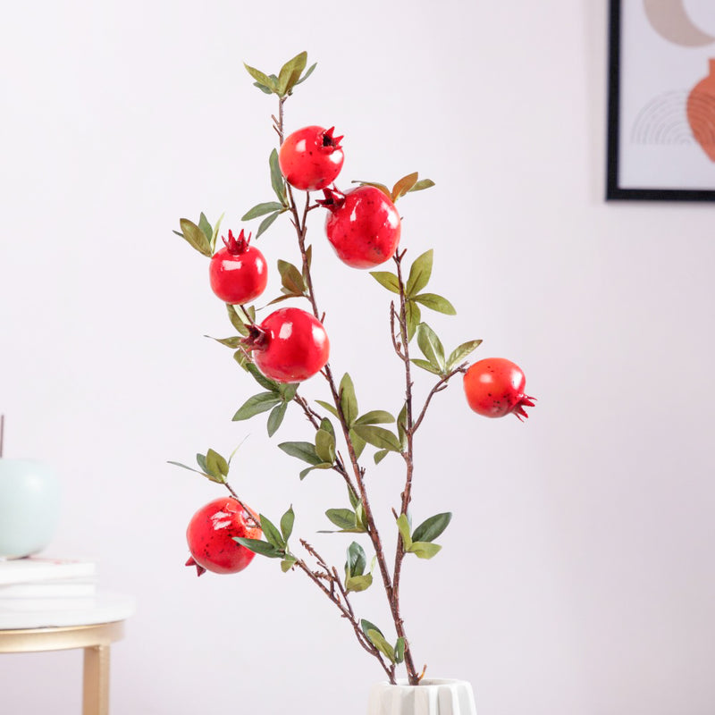 Faux Fruit Bud Stem - Artificial flower | Home decor item | Room decoration item