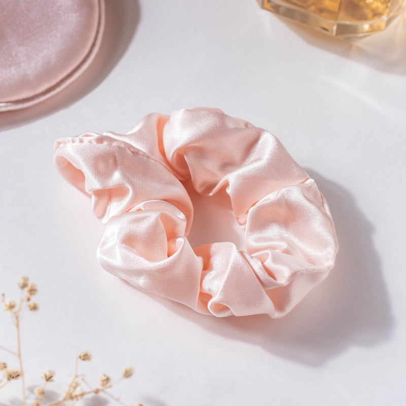 Precious Peach Satin Sleep Care Set of 4