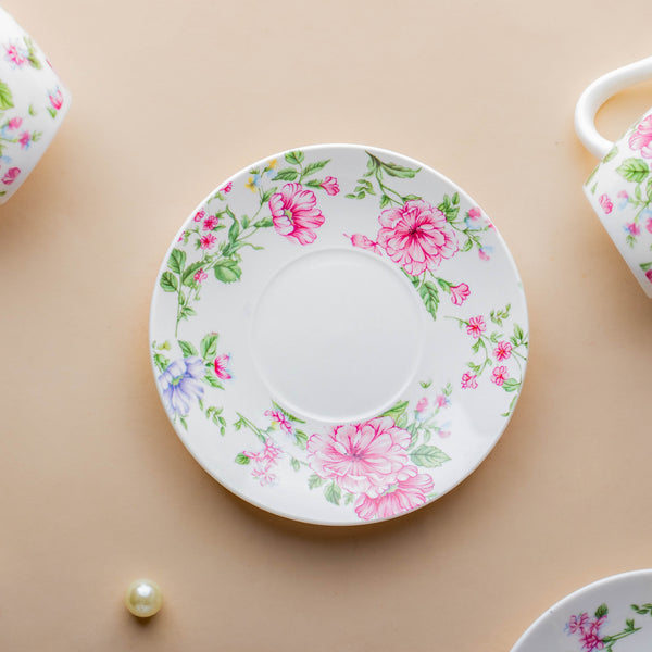 JARDIN Glass Tea Set - Tea cup set, tea set, teapot set | Tea set for Dining Table & Home Decor