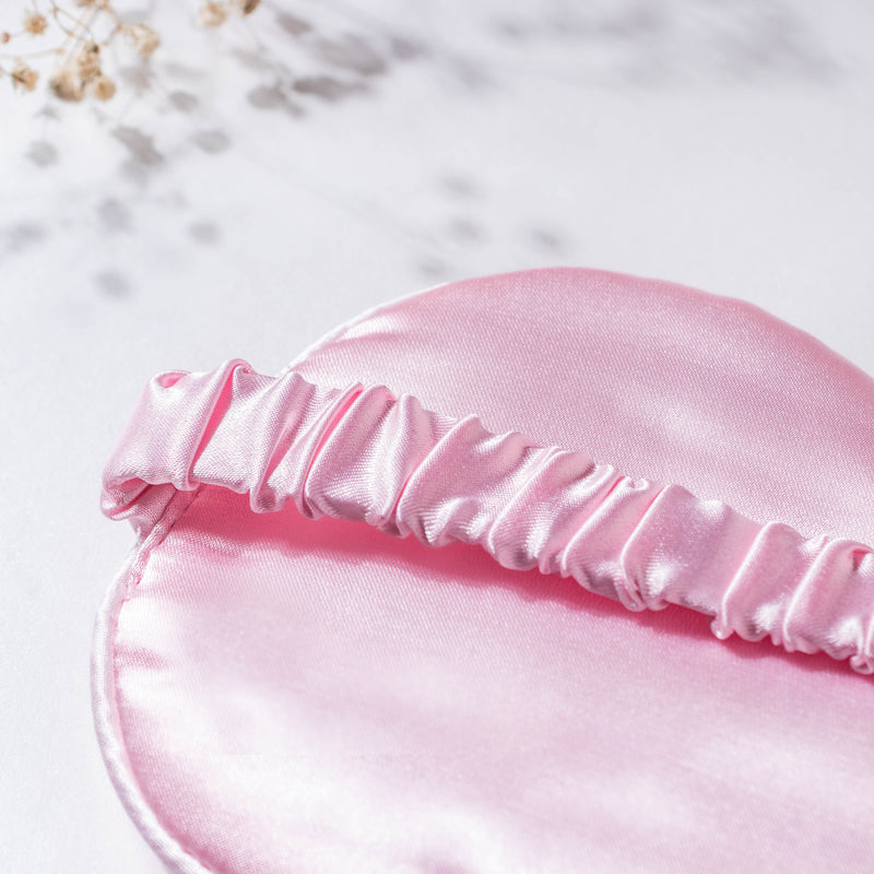 Bubblegum Pink Satin Sleep Care Set of 4