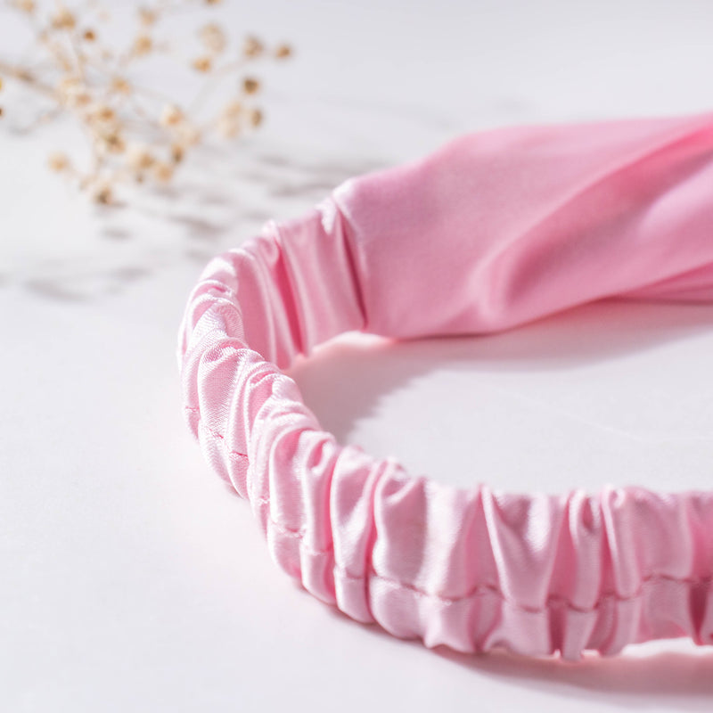 Bubblegum Pink Satin Sleep Care Set of 4
